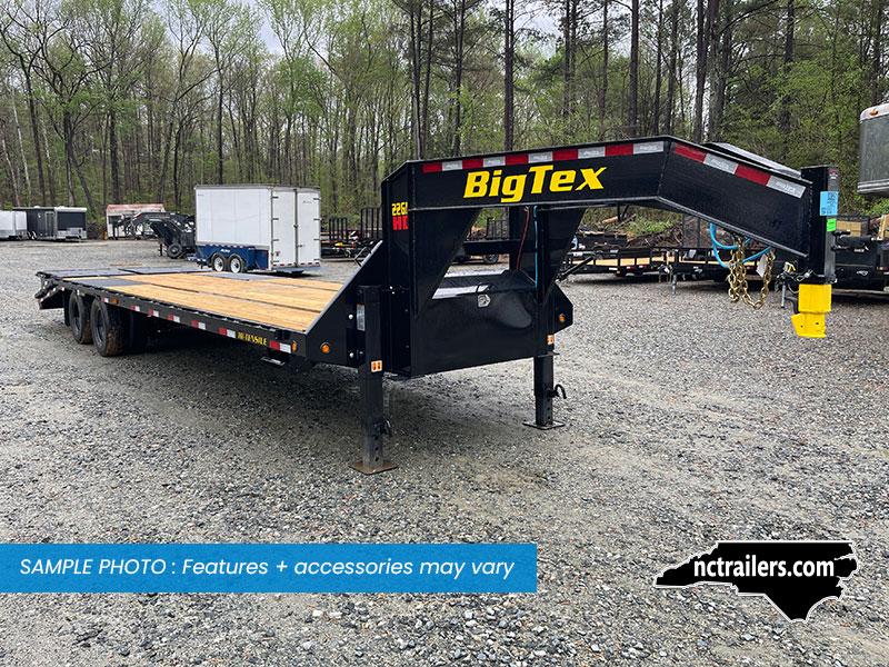 2025 Big Tex 22GN 8.5x30 Gooseneck Deckover Equipment Trailer Mega Ramps 24K GVWR - On Order