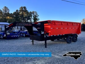 2025 Horizon HRD 8.5x16 Goose Neck Roll Off Dump Trailer 24K GVWR - On Order