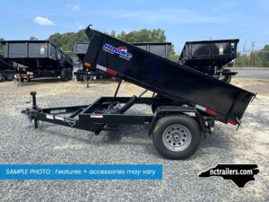 2025 Hawke 5x8 Dump Trailer 5.2K GVWR - On Order