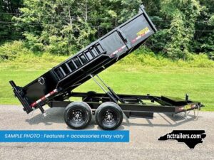 2025 Nexhaul NH714-14K 7x14 Dump Trailer 2' Sides 15K GVWR - On Order