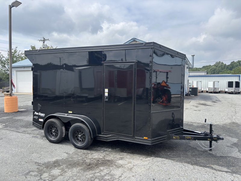 2025 Cynergy 7x12 Enclosed Trailer Pro Series Slant-V Nose 7K GVWR