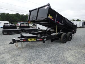 2025 Nexhaul NH714-14K 7x14 Dump Trailer 2' Sides 15K GVWR
