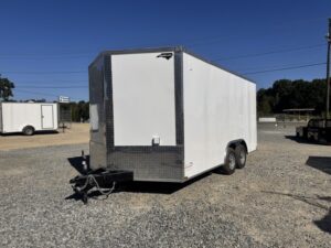 2026 Quality Cargo 8.5x16 Concession Barn Door 50 Amp Electrical