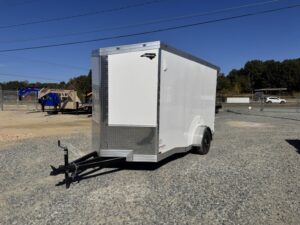 2025 Cynergy 6x12 Enclosed Trailer Pro Series Slant-V Nose Ramp 3K GVWR