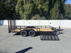 2025 Superior Trailers of GA 6x16 Side Gate Utility Landscape Trailer 7K GVWR