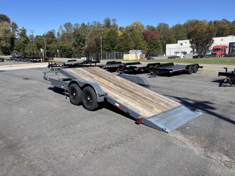 2025 BAMT 7x22 Equipment Trailer 60/40 Tilt 14K GVWR