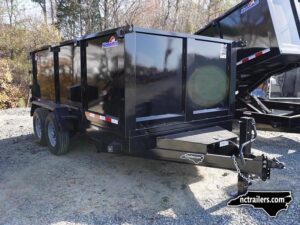 2025 Hawke 7x14 Dump Trailer 4' Sides 14K GVWR - On Order