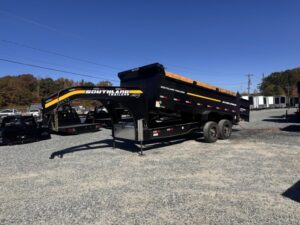 2026 Southland 7x16 Gooseneck Dump Trailer 27K GVWR