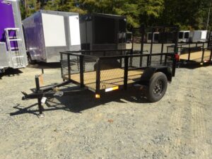 2025 Nolan 5x8 Utility Landscape Trailer 24" Mesh 3K GVWR