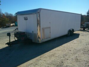 2017 Vintage USED 8.5x28 Custom Enclosed Ramp 10K