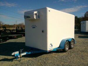 2026 Polar King 6x12 Freezer Refrigerated Trailer Swing Door 7K GVWR