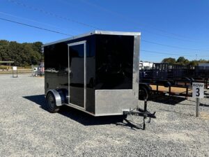 2025 Quality Cargo 6x10 Enclosed Trailer STD Barn Doors 3K GVWR