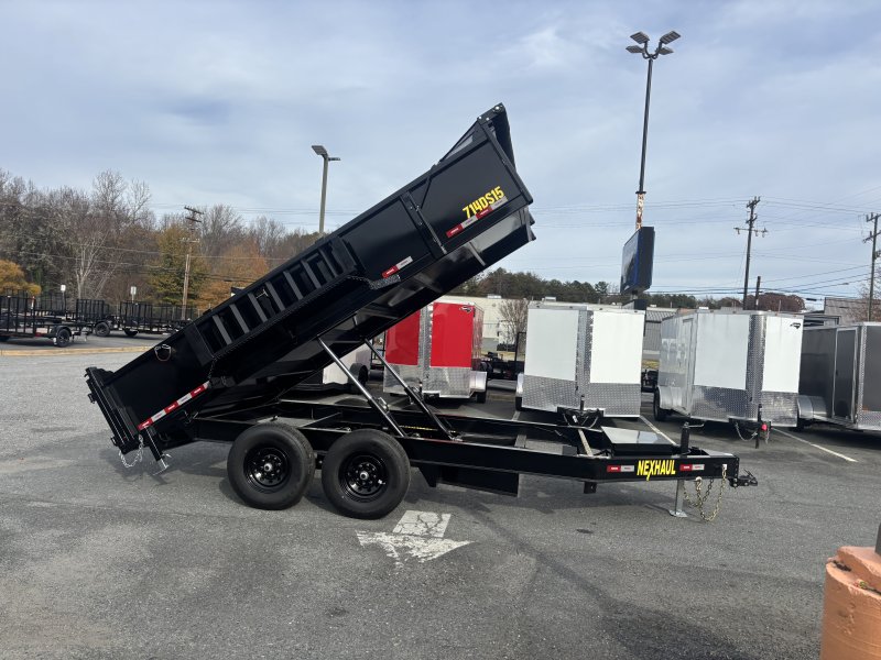 2026 Nexhaul NH714-14K 7x14 Dump Trailer 2' Sides 15K GVWR