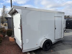2025 Cynergy 6x12 Enclosed Trailer Pro Series Slant-V Nose Ramp 3K GVWR