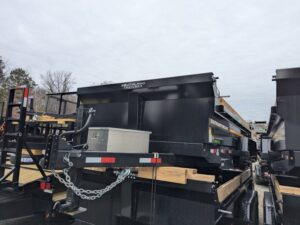2026 Southland 7x14 Dump Trailer 2' Sides 17K GVWR