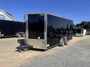 2026 Quality Cargo 8.5x16 Concession Barn Door 50 Amp Electrical