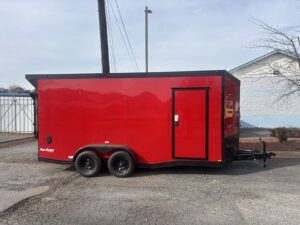 2026 Cynergy 7x16 Enclosed Pro Series Slant-V Blackout Ramp 7K