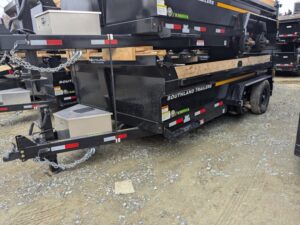 2026 Southland 7x14 Dump Trailer 2' Sides 17K GVWR