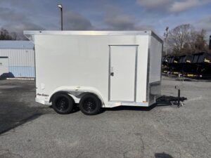 2025 Cynergy 7x12 Enclosed Trailer Pro Series Slant-V Ramp 7K GVWR