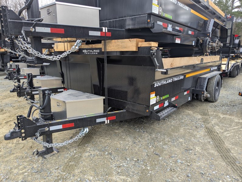 2026 Southland SL714-17K 7x14 Dump Trailer 2' Sides 17K GVWR