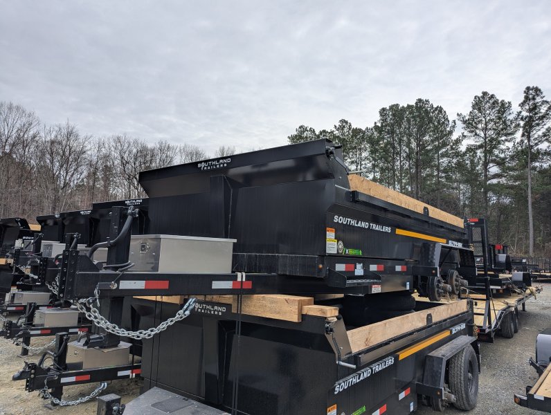 2026 Southland SL714-17K 7x14 Dump Trailer 2' Sides 17K GVWR