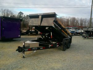 2026 Southland SL612-15K 6x12 Dump Trailer 2' Sides 15K GVWR