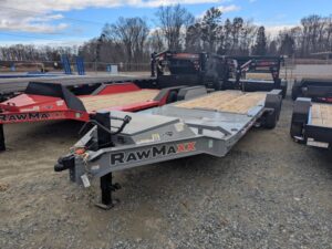 2026 RawMaxx G7X 7x22 Equipment Trailer 60/40 Tilt 14K GVWR