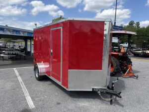 2025 Quality Cargo 6x12 Enclosed Trailer STD Ramp 3K GVWR