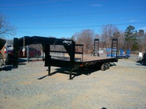 2026 Nolan 8.5x24 Deckover Gooseneck Equipment Trailer 17K GVWR