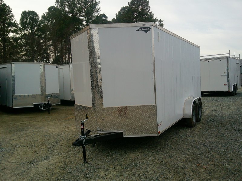 2026 Quality Cargo 7x16 Enclosed Trailer STD Ramp 7K GVWR