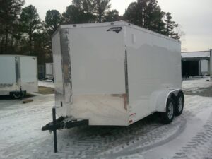 2026 Cynergy 7x12 Enclosed Trailer STD Ramp 7K GVWR