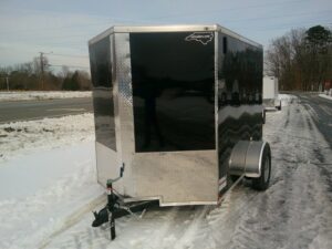 2026 Quality Cargo 6x8 Enclosed Trailer STD Swing 3K GVWR