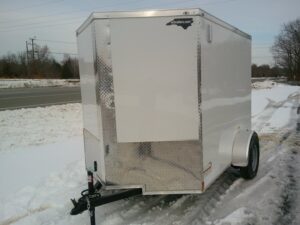 2026 Quality Cargo 6x8 Enclosed Trailer STD Swing 3K GVWR