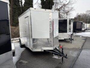 2026 Cynergy 6x12 Enclosed Trailer Pro Series Slant-V Nose Ramp 3K GVWR