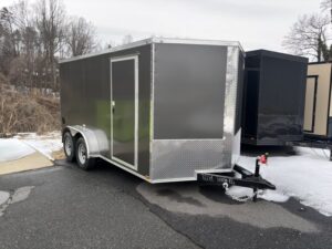 2026 Quality Cargo 7x14 Enclosed Trailer STD Ramp 7K GVWR