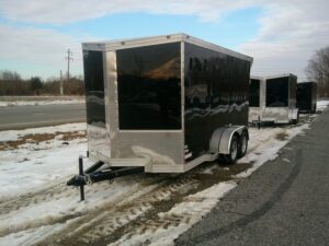 2026 Cynergy 7x14 Enclosed Trailer Pro Series Slant-V Ramp 7K GVWR