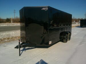 2026 Quality Cargo 7x16 Enclosed Trailer STD BOP Ramp 7K GVWR