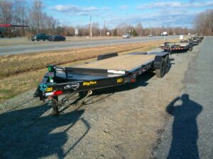 2026 Big Tex 14EH 7x20 Equipment Trailer Mega Ramps 15.4K GVWR