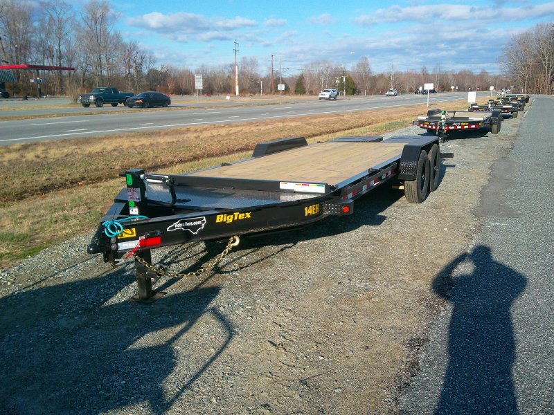 2026 Big Tex 14EH 7x20 Equipment Trailer Mega Ramps 15.4K GVWR