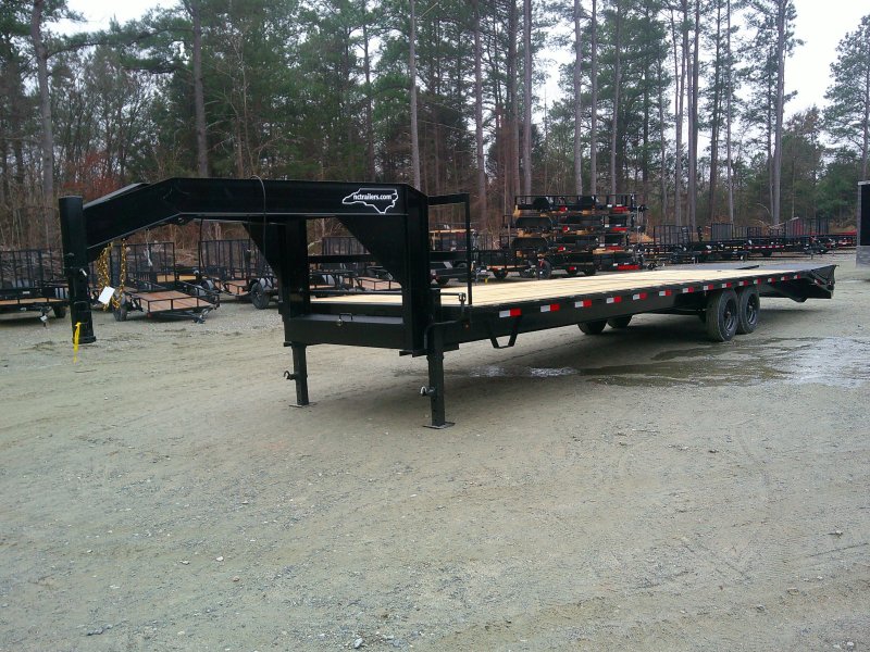 2026 Nolan 8.5x35 Gooseneck Deckover Equipment Trailer 17K GVWR