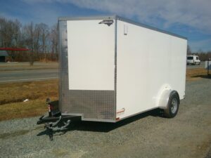 2026 Quality Cargo 6x12 Enclosed Trailer STD Ramp 3K GVWR