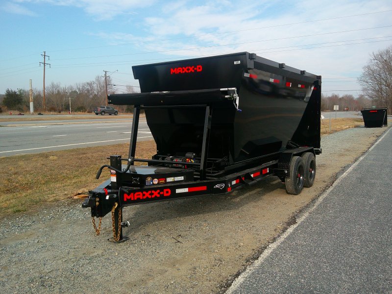 2026 Maxx-D 7x14 ROX Bumper Pull Roll-Off Trailer 17.5K GVWR