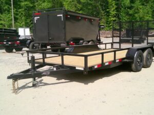 2026 Nolan 7x16 Utility Landscape Trailer 7K GVWR