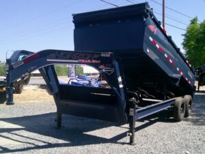2026 Horizon LZ7 7x14 Gooseneck Dump Trailer 42" sides 14K GVWR