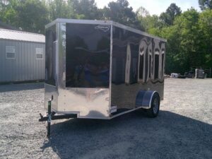 2026 Quality Cargo 6x12 Enclosed Trailer STD Ramp 3K GVWR