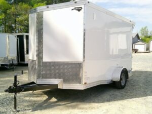 2026 Cynergy 7x12 Enclosed Trailer Pro Series Slant-V Ramp 3K GVWR