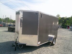 2026 Quality Cargo 6x12 Enclosed Trailer STD Ramp 3K GVWR