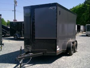 2026 Cynergy 6x12 TA Enclosed Trailer Pro Series with Black out Package and Slant-V Ramp 7K GVWR