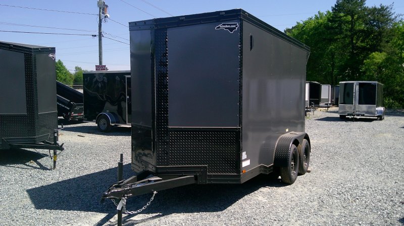 2026 Cynergy 6x12 TA Enclosed Trailer Pro Series with Black out Package and Slant-V Ramp 7K GVWR