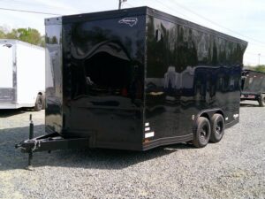 2026 Cynergy 8.5x16 Enclosed Pro Series Slant-V Blackout Ramp 10K